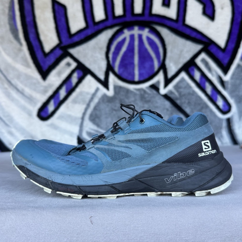 Size 6 - Salomon Shoes Womens Sense Ride 2 Ortholite‎ Sneakers Blue Mesh 406777
